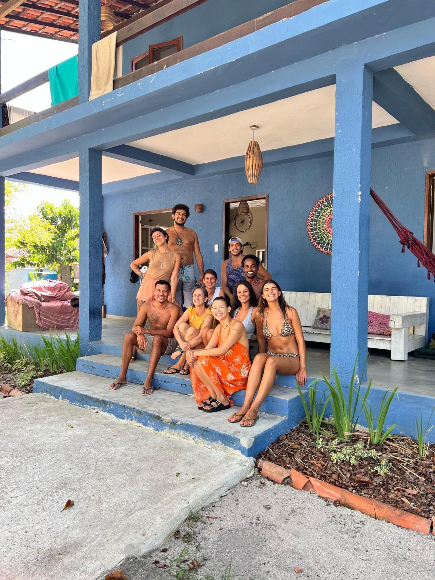 Adios Amigos Hostel Porto Seguro Luaran gambar